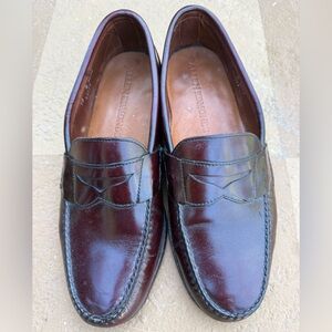 Allen Edmonds Dark Brown Leather Slip-Ons